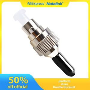 Natalink FC 남성 1.25 여성 UPC 어댑터 FTTH용 단일 모드 광섬유 커넥터 레드 라이트 펜 및 OTDR 광 파워