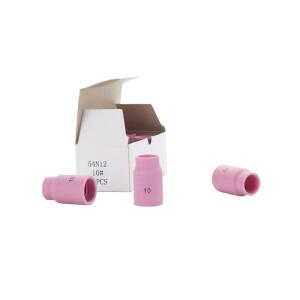 TIG 알루미늄 노즐 가스 렌즈 컵 WP-17 WP-26 54N 시리즈 25.4mm 54N12 10PCs