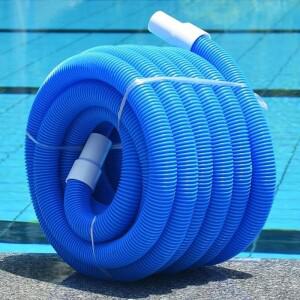 1개 9M/15M 수영장 진공 청소기 호스 흡입 교체 파이프 도구