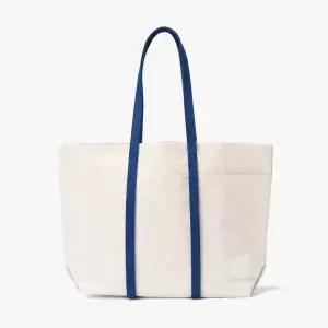 [롯데백화점]샌프란시스코마켓 [AMIACALVA 아미아칼바] WASHED CANVAS TOTE (M) 2TONE NAVY/ACF1M80001A72