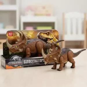 다이노파크 시노케라톱스 공룡 로봇 모형 장난감 리얼 피규어 관절모션 모형 사운드 다이노