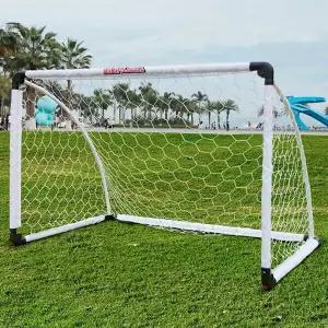 축구골대 130cm 롱버튼 미포함) 유닛키즈 (축구공 (13085) 접이식 골대 휴대용