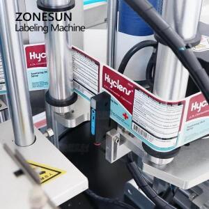 ZONESUN ZS-TB550 자동 라벨링 기계 원형 불규칙 다각형 병 스티커 부착기