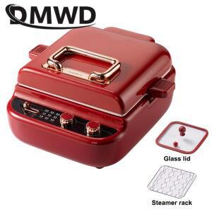 전기 스테이크 조리기 그리들 분리형 베이킹 팬 깊은 크레페 메이커 양면 가열 BBQ 그릴 핫팟 EU