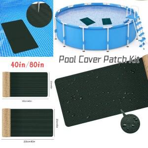 40/80in 수영장 패치 자체 접착 폴리 프로필렌 수중 수리 다기능 내구성 안전 커버