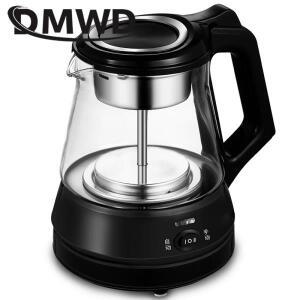 자동 유리 꽃차 주전자 전기 건강 컵 물 끓이기 방지 보일러 거름망 포함 스테인리스 스틸