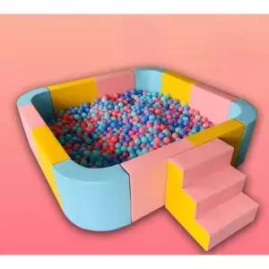 볼풀 어린이 장난감 실내 놀이터 스펀지 안전 펜스 울타리 미끄럼틀
