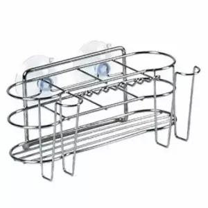 [SBD] 스테인리스 다용도 칫솔 면도기 칫솔 걸이 벽걸이 욕실 흡착식 걸이