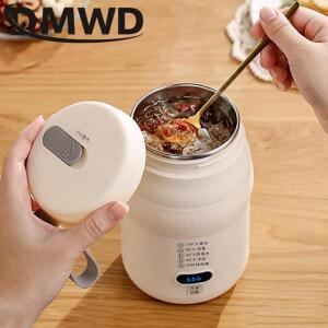 휴대용 미니 스튜 컵 전기 주전자 뜨거운 물 열 난방 보일러 냄비 여행 우유 히터 수프 죽 느린 밥솥