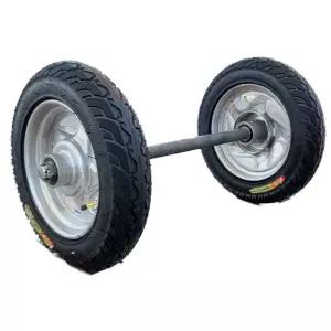 바퀴 리어카 수레 오토바이 개조 진공 타이어 고무 싱글휠 농사용 핸드트럭 보조용품