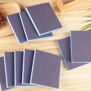 6개입 그릿 샌딩 스펀지 목재 금속 소프트 건식 습식 가능 패드 가구 재사용 블록 페인트