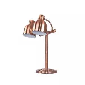 튀김워머기 램프형 뷔페 보온기 온열 튀김 푸드조명 브론즈 더블