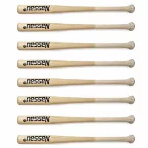 초등학생용 (1박스) 낫소 40개입 배트 28in 야구배트 우드 (BSBW)