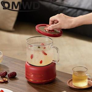 휴대용  미니 건강 컵, 전기 스튜 끓는 물 사무실 꽃 티팟 분할 차 보일러, 0.6L