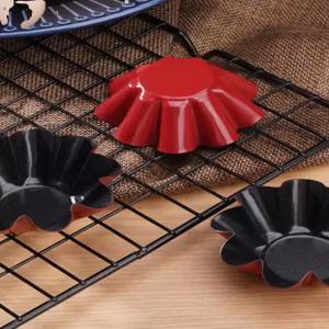 물결모양 미니 타르트틀 카페 베이커리 제과제빵 베이킹