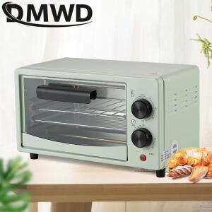 12L 미니 가정용 전기 오븐  피자 케이크 베이킹 60 분 타이머 스테인레스 스틸 토스터 레이어