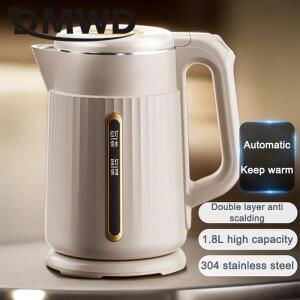 1.8L 일정한 온도 전기 주전자  끓는 보온병 스테인레스 스틸 차 우유 따뜻한 물 난방 보일러