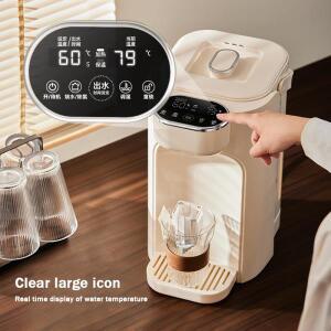 5L 즉시 온수 디스펜서 5단계 조절 데스크탑 물 보일러 전기 주전자  가열 식수대