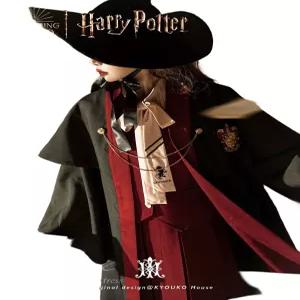 해리포터 망토 마법사 코스프레 유니버셜 파티 의상 할로윈 로브 지팡이 매직 그리핀도르