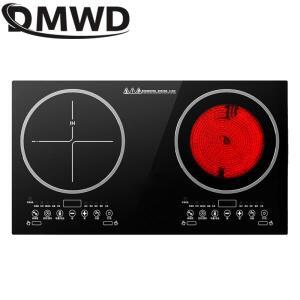 DMWD 멀티 헤드 인덕션 쿠커, 상업용 가정용 마그네틱 방수 패널, 적외선 가열로, 내장형 스토브