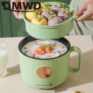 1.7L  전기 밥솥 스마트 미니 국수 냄비 히터 컵 계란 오믈렛 프라이팬 죽 스튜 쿠커 220V