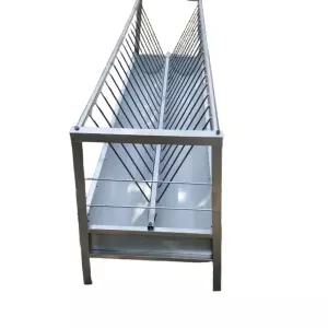 염소먹이통 양 목장 여물 급여기 밥통 사료 2m 식수