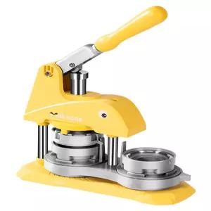 배지 제작기 DIY 프레스 수동 기계 굿즈 브로치 핀버튼 수제 뱃지 메이커 금형 제조기