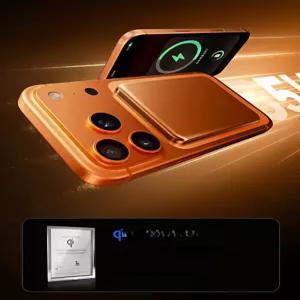 맥세이프 마그네틱 고속충전 초슬림 휴대용 3포트 PD C타입 폰 갤럭시 애플워치 호환 스마트폰 충전기