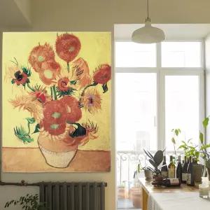 L 패브릭 해바라기B 포스터 반고흐