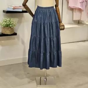 [대구백화점] [반에이크]데님 캉캉 스커트(VB55DKMG02Z)