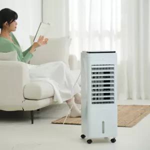 HAAN 더블냉각으로 더시원한 저소음 파워 냉풍기 리모컨형 7L/업소용 사무실 가정용냉풍기