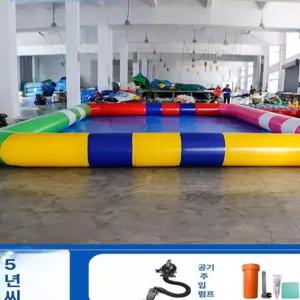 대형 에어튜브 수영장 에어바운스 튜브 풀장 물놀이 풀