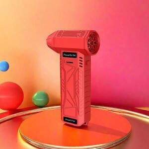 브러시리스 bldc 모터, 무단속 속도 조절 핸드헬드 파워 블로워. 이 충전식 냉각 터보젯 팬은 청소, 배기