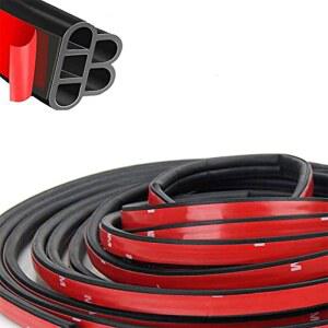 방수액 자동차 엣지 고무 방수 도장 이중 레이어 범용 자체 접착 문짝 방음 소음 감소 스트립