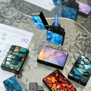 지포 스타일 터보 라이터 슬림 디자인 모던 선물용