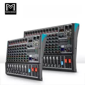 앰프 파워드 콘솔 녹음 스피커 행사용 믹싱 무대 내장 에코챔버 채널 장비 교회