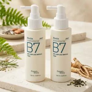 포레스트스토리 B7 약산성 탈모 헤어토닉 100ml 2개
