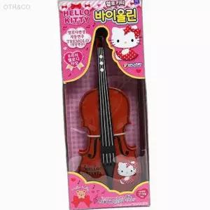 바니랜드 헬로키티 자동연주 어린이 바이올린 리듬놀이 산리오 교육용완구