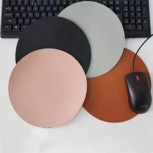 방수 가죽 마우스패드 사무용 휴대용 4개 세트 WFMAEYV