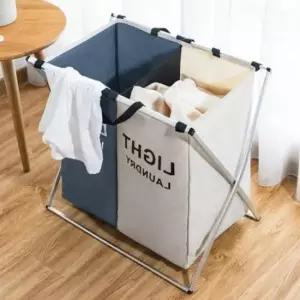 [SBD] 빨래바구니 빨래분리 세탁바구니 좋은 3단 바스켓 빨래통