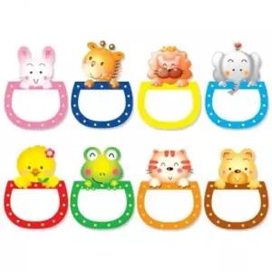 [문구] 어린이집 유치원 초등학생 동물명찰 10개입 세트