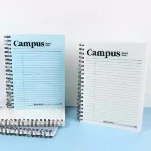 [문구] 8mm 캠퍼스 트윈링 제본노트 B5 160매 1박스 24권 대량구매