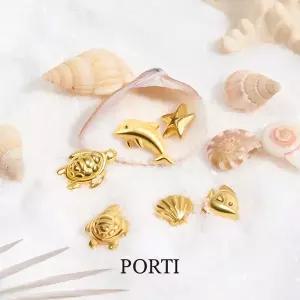 갤러리아 [뽀르띠] 순금 24K 0.5g 바다 친구들 골드바