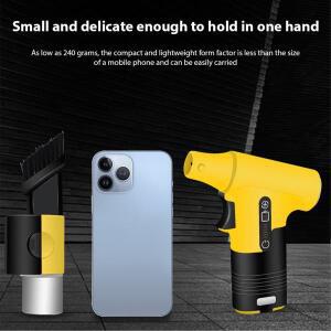 전기 에어 더스터 130000RPM 미니 터보 팬 송풍 및 흡입 겸용 먼지 제거 드라이 블로워