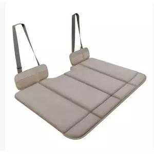 포터 평탄 침대 조수석 캠핑 운전석 평상 아이스실크-고급그레이(130x80) 화물차