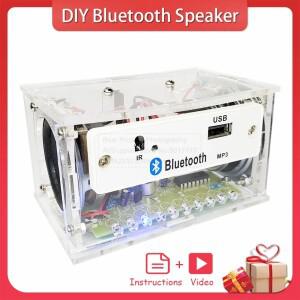 전자 DIY 납땜 프로젝트 연습 솔더 어셈블리 키트 구성 요소 블루투스 스피커 2x3W