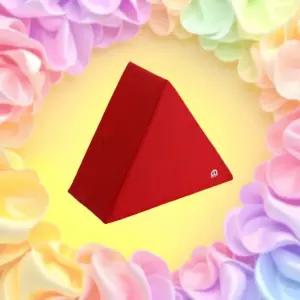 국내산 인테리어 겸용 놀이 쿠션 해와달 3D 입체 삼각기둥 어린이용 체육회