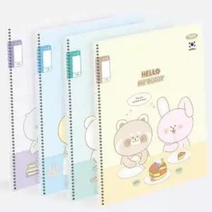 [문구] 펜피아 2000 내구성 초등 스프링노트 17줄 무제 1세트 10권