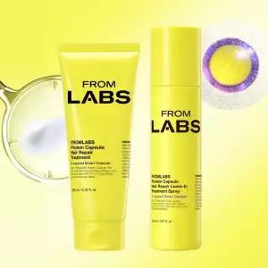 프롬랩스 더블 흡착 트리트먼트 + 헤어팩 손상모 단백질 클리닉 큐티클 셀프 케어 세트