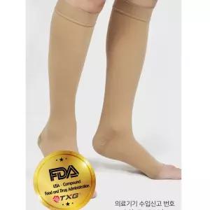 부모님 임산부 서비스직 무릎 오픈형 의료용 압박 스타킹 수술환자용 직장여성 산모 압박스타킹